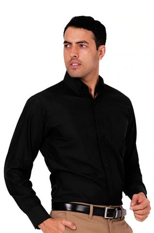 CAMISA FORMAL MANGA LARGA HOMBRE
