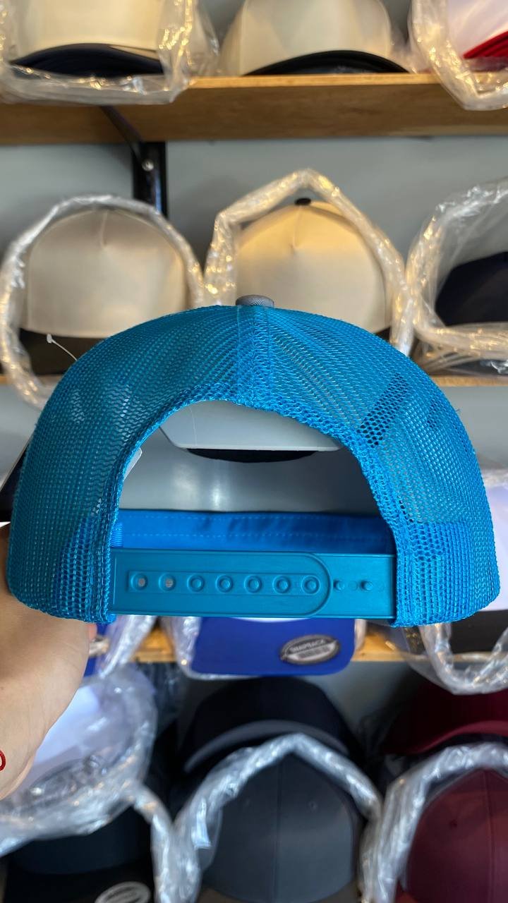 Gorra Gris/Azul Cielo