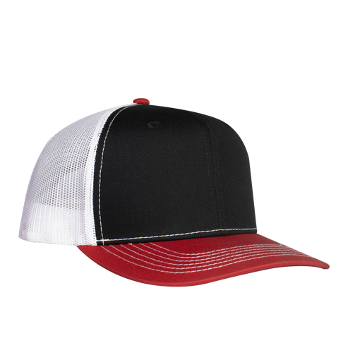 Gorra Negro/Rojo/Blanco