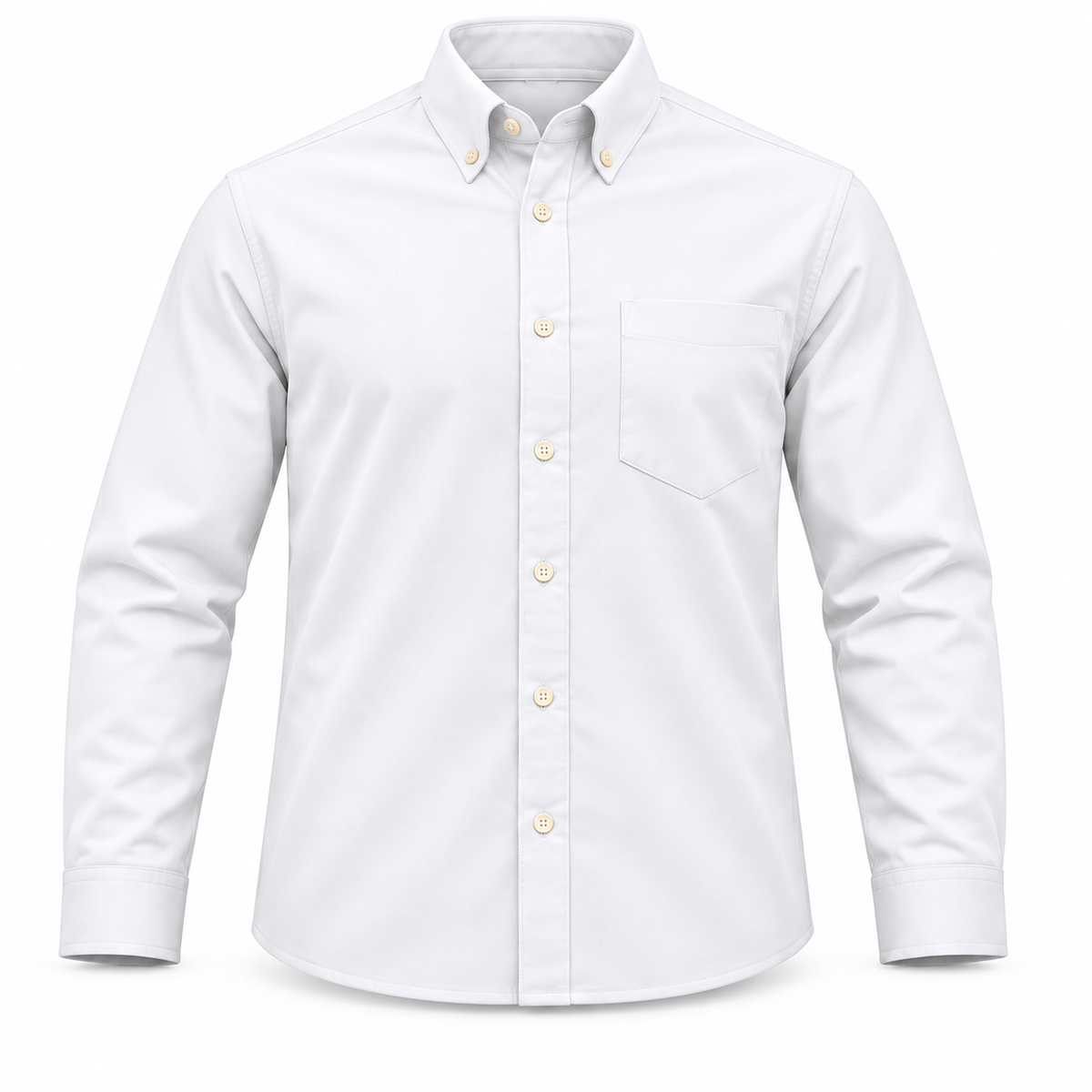 camisa gabardina color blanco