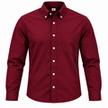 camisa gabardina vino