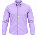 camisa oxford lila