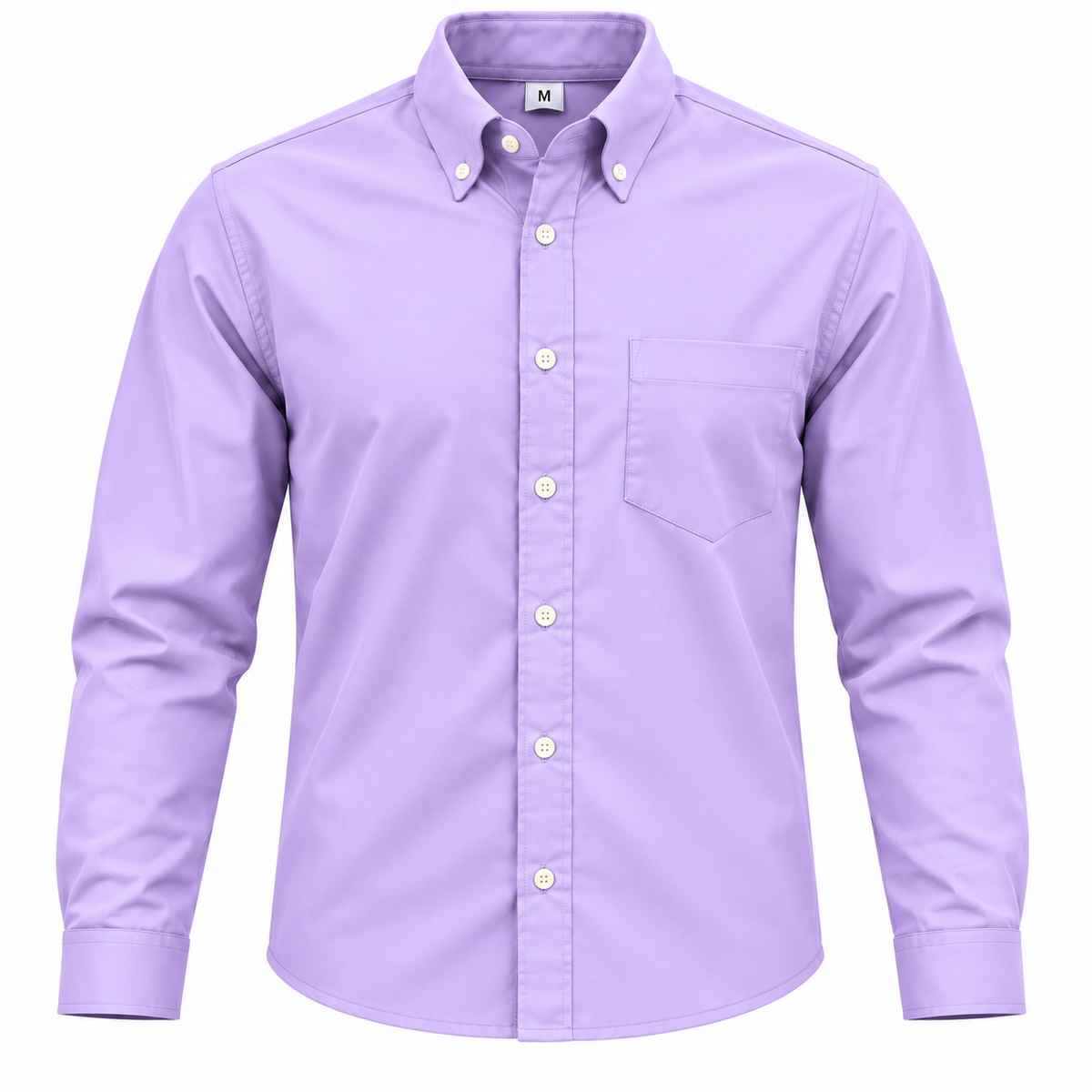 camisa oxford lila
