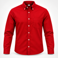 camisa gabardina color rojo
