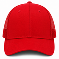 gorra roja con malla roja