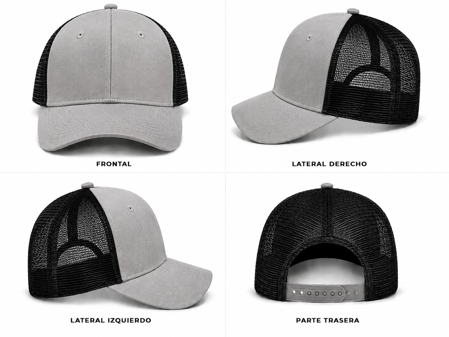 gorra girs con negro