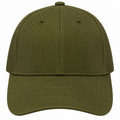 Gorra truker gabardina olivo