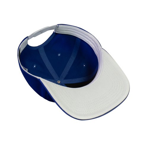 Gorra azul rey plana