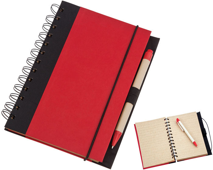 Libreta Ecologica Con Boligrafo Isis