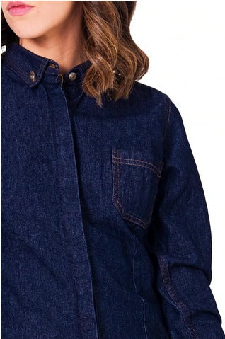 Camisola de mezclilla  dama