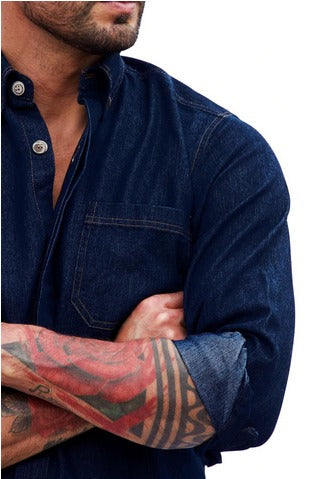 Camisola de mezclilla caballero